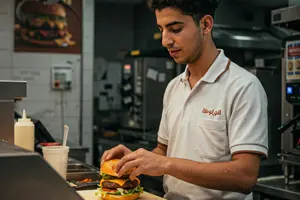        معدو الاطعمة / الوجبات السريعة 